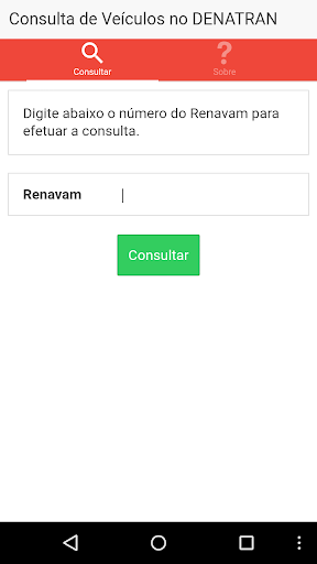 Consulta Veículo no DENATRAN