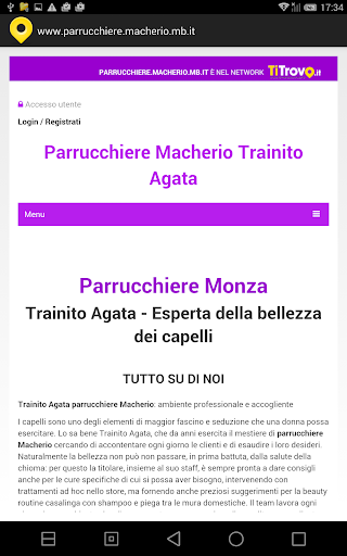 Parrucchiere Macherio