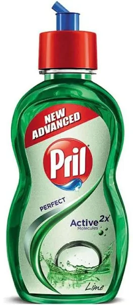 Pril Dishwash Liquid - Lime - 125 gm