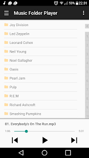 Music Folder Player - náhled