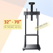 Giá Treo Tivi Di Động 1700 32 - 43 - 50 - 55 - 65 - 70 Inch Cột Treo Tivi Có Bánh Xe [ Ưu Việt Hơn Nb Ava1500 ]