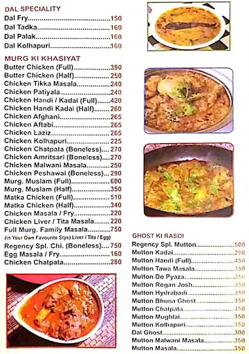 Lucky Restaurant And Bar menu 