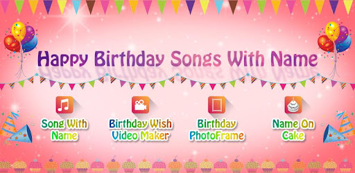 Birthday Song With Name Birthday Wishes Maker التطبيقات على