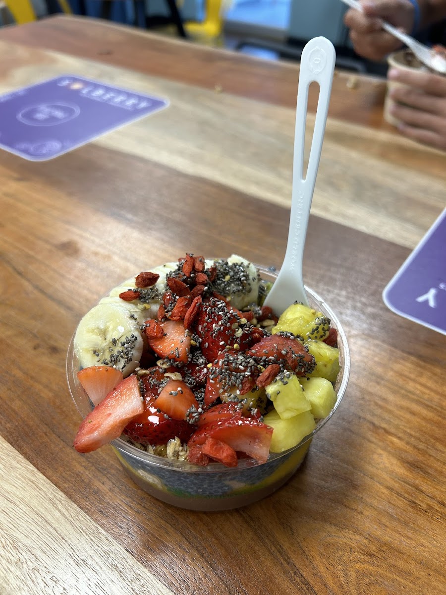 Gluten-Free at Solberry Bowls