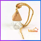 [Rẻ Nhất Shopee] Vỏ Lọ Tinh Dầu Treo Xe Ô Tô - Lọ Hình Kim Cương Sang Trọng, Đẳng Cấp