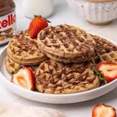 Neutella Chocolate Waffles