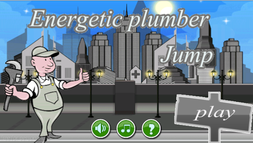 Energetic Plumber Jump