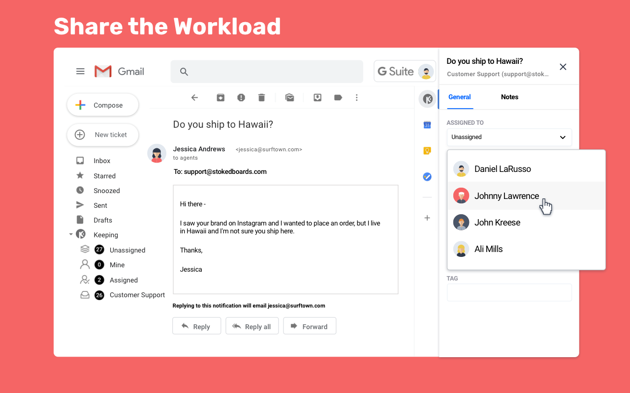 Keeping | The Original Help Desk for Gmail™ Preview image 6