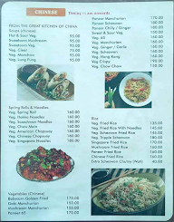 Sagar Pure Veg menu 3