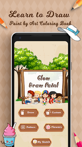 Learn to Draw - paintings coloring book images