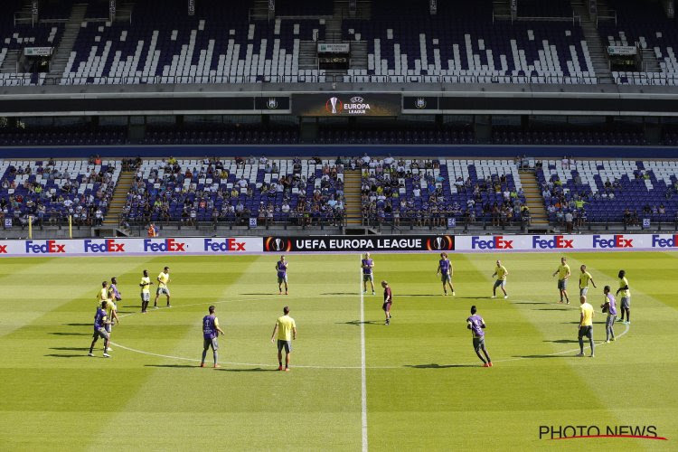 L'entraînement ouvert d'Anderlecht? Loin d'être un grand succès