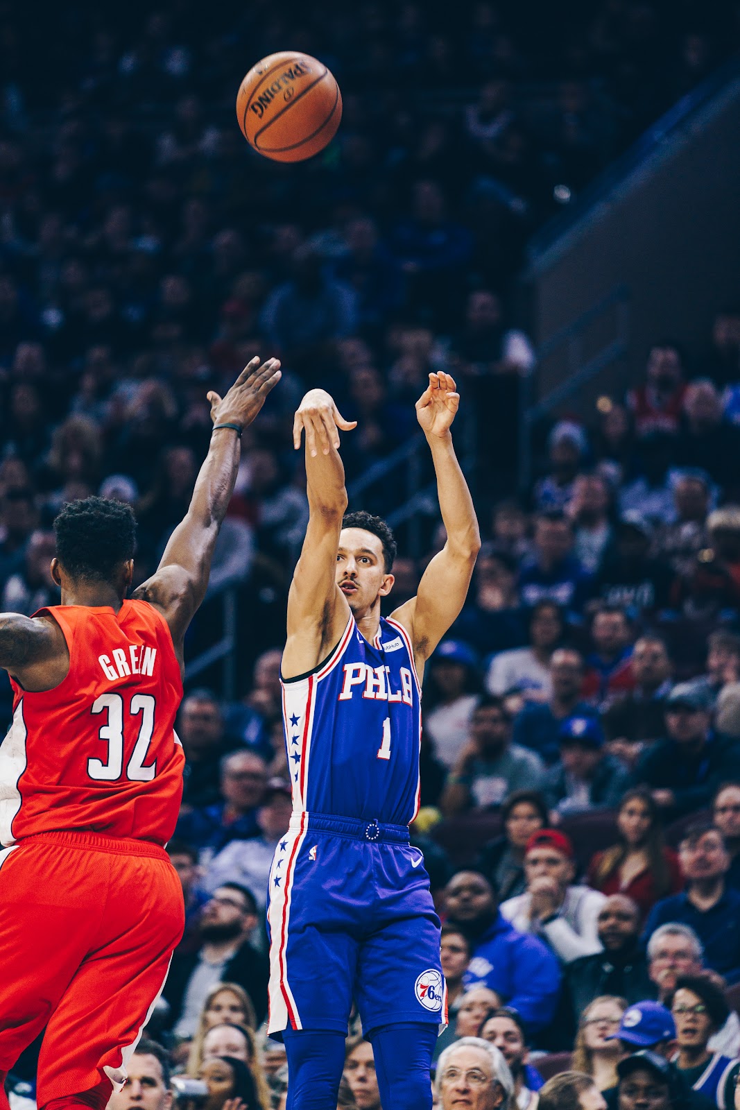 Snapshots Shamet Sets Franchise Rookie Record In Rout Of Wizards Philadelphia 76ers