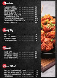 Healthy Roots menu 1