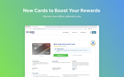 CompareCredit - Credit Card Rewards Made Simple