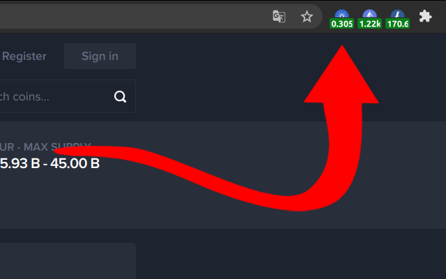 Cardano (ADA) | Simple Ticker Preview image 0