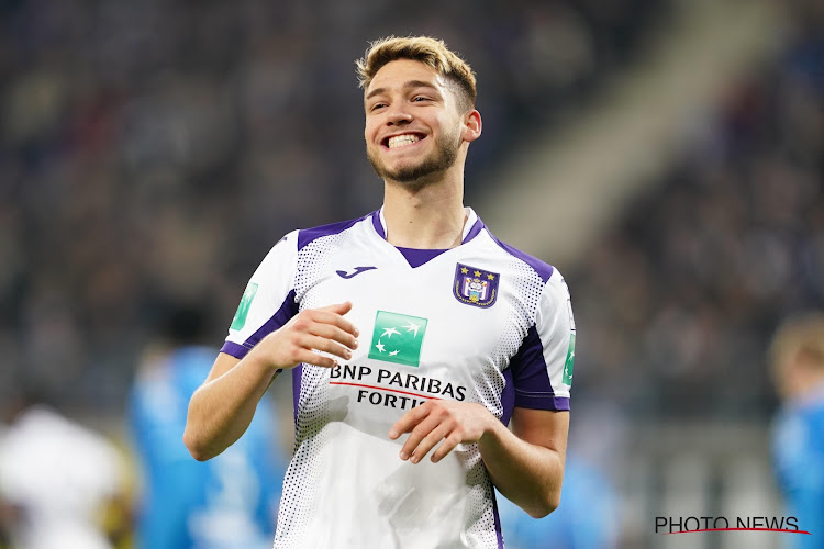 Antoine Colassin prêté par Anderlecht à Zulte Waregem