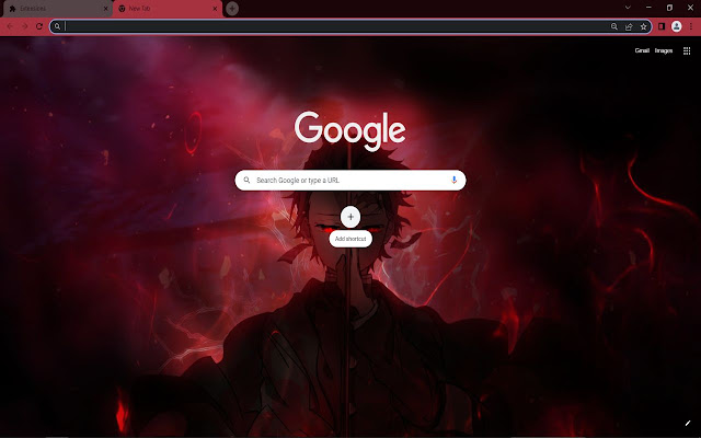 Demon Slayer: Kimetsu no Yaiba Browser Theme chrome extension