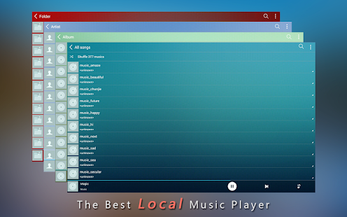   Music Player for Android-Audio- screenshot thumbnail   