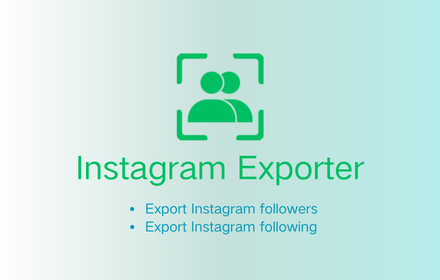 IG Exporter small promo image