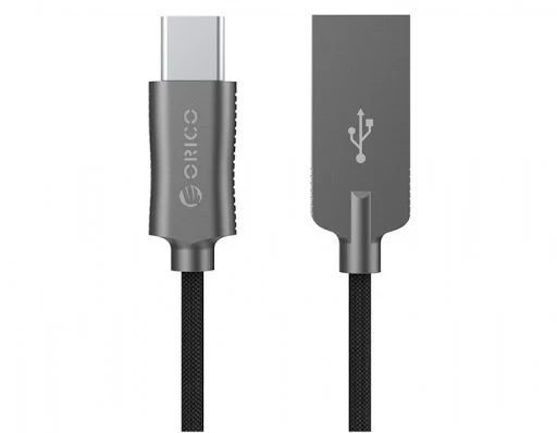 Cáp sạc USB Type C cho Samsung Orico HCU-10 1m(Đỏ)