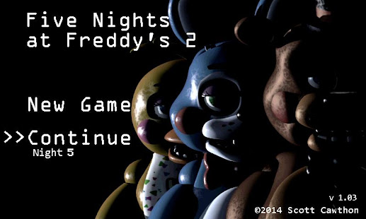 Five Nights at Freddy's 2 banner