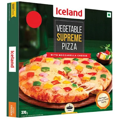 Iceland Vegetable Supreme Pizza - 1 pc