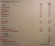 La Shivaaz - Hotel Shivam menu 3