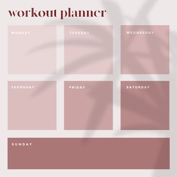 Palm Planner - Instagram Post template