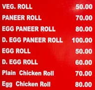 Lavish Kathi Roll menu 2