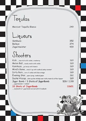 Poptates Kakade menu 