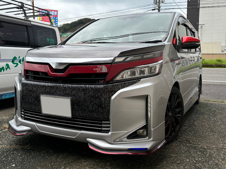 ヴォクシーのNo.001・チームピンスト・フォージドカーボン・洗車・Ryugen Styleに関するカスタム事例の投稿画像4枚目