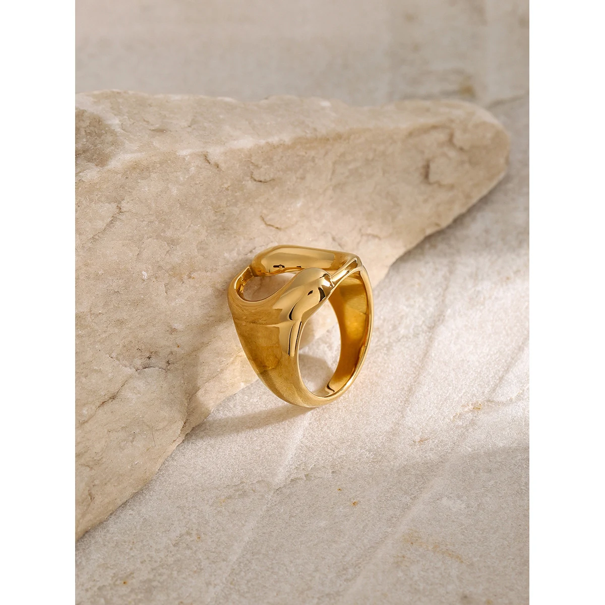 Title 7, Bague en or Paige, un bijou élégant pour tous l...