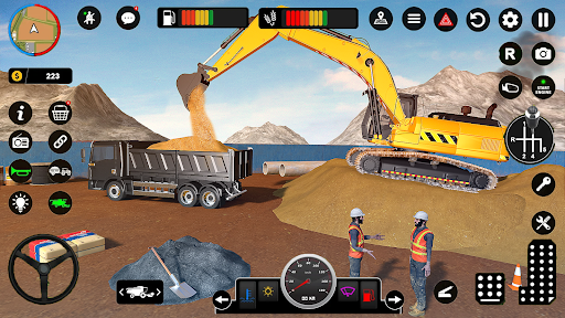 Screenshot Excavator Simulator JCB Game