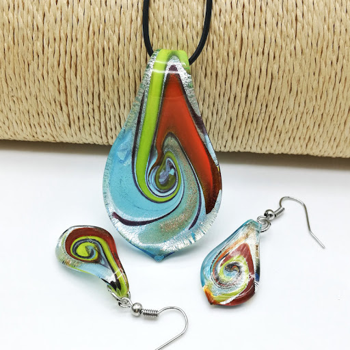 Title 4, Chinese Style Pure Hand-made Glass Twisted Vort...