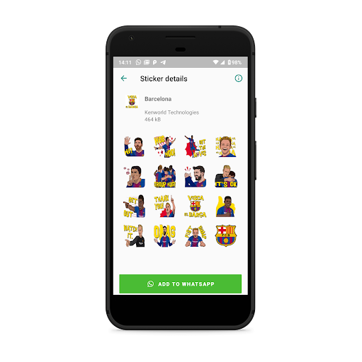 Amazing Stickers For WhatsApp WAStickers