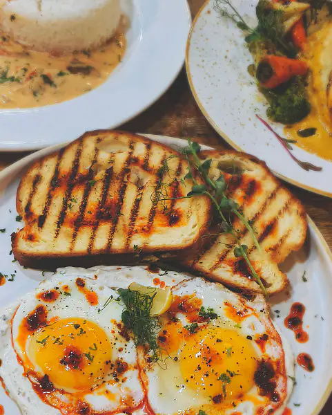 Turkish Eggs With Sour Dough Bread
