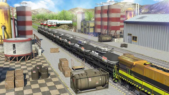  Oil Tanker Train Simulator – Vignette de la capture d'écran 