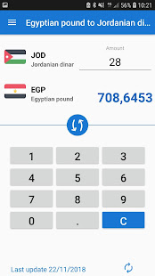 Egyptian pound to Jordanian dinar / EGP to JOD(圖2)-速報App