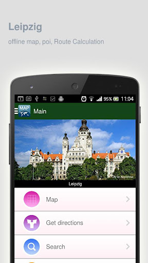 Leipzig Map offline