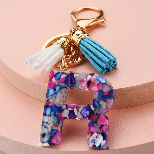 Title 2, Symphony Letter Keychain Personalized Schoolbag...