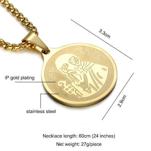 Title 4, Religious necklace pendant