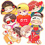 BTS Chibi Backgrounds New Tab - freeaddon.com