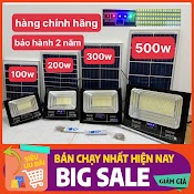 Đèn Năng Lượng Mặt Trời Thương Hiệu Tys 500W 400W 300W 200W 100W Đèn Chống Loá Năng Lượng Mặt Trời Ip67 Bảo Hành 2 Năm