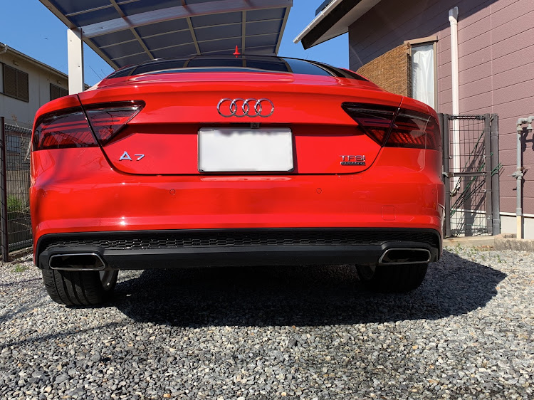 A7 スポーツバックの洗車に関するカスタム事例の投稿画像4枚目