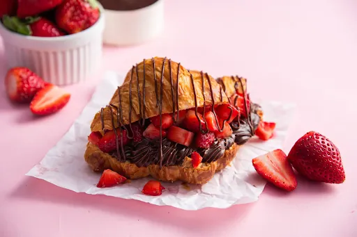 Strawberry Chocolate Croissant