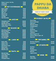 Pappu Da Dhabha menu 1
