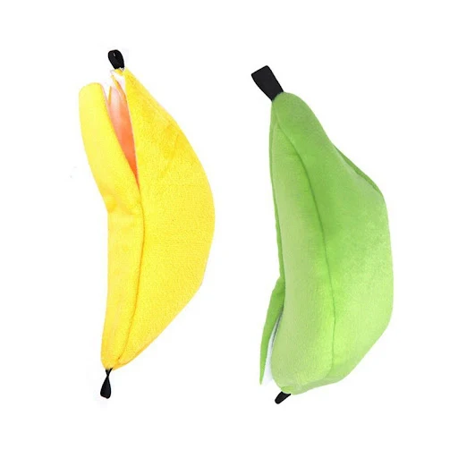 Hamster Cage Cotton Nest Banana Shape House Hammock Bunk Bed House Toys Cage Pet Supplies Hamster Bed