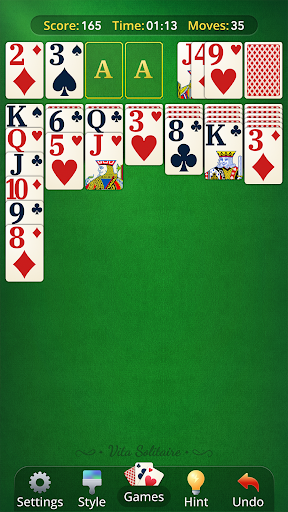 Screenshot Vita Solitaire for Seniors