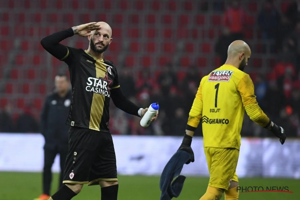 Als een dief in de nacht: slinkse Jelle Van Damme wist bij zijn terugkeer naar Sclessin aan de pers te ontkomen