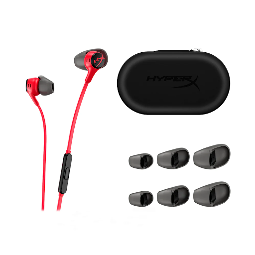 Tai nghe gaming có dây HYPERX CLOUD EARBUDS II - Đỏ (705L8AA)